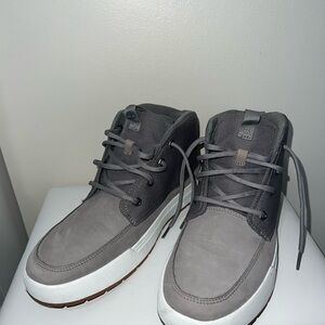 Timberland Grey and White Chukka Boots